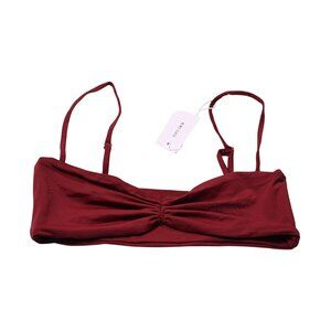Slate Swim Lagos Top in Bordeaux